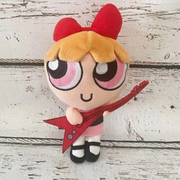 POWERPUFF GIRLS Vintage 2001 Blossom Plush - Picture 1 of 5